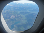Blick auf die Alpen